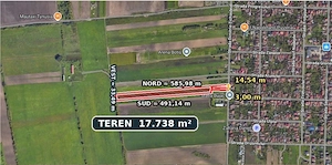 Oportunitate de investiție: Teren de 17.738 mp în Arad, cartierul Bujac   Ideal pentru dezvoltare - imagine 4
