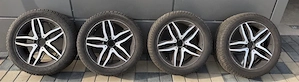 Vând Set Jante Originale Mercedes GLA 18" + Anvelope Iarnă Dunlop