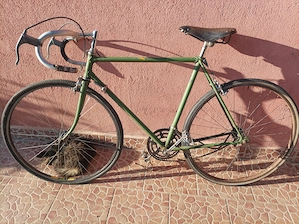 Bicicletă semicursieră vintage Sputnik   Turist XB3 (Harkov)   restaurare