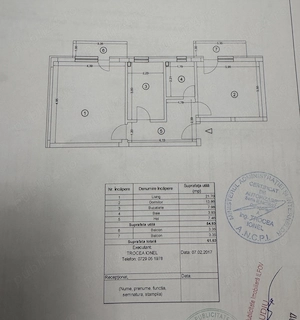 Apartament cu două camere decomandat  - imagine 4