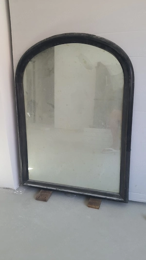 oglinda veche cu rama de lemn 80x100