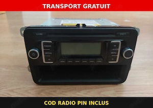 Radio VW RCD210 MP3 1K0 035 156 B Panasonic Golf 5 6 Polo Fabia Original