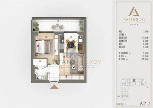 2 Camere Tip Studio ,Design Modern,Mutare Imediata ,Astorium Pallady
