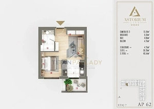 Garsonieră Premium ,Design Modern ,Gata de Mutare ,Astorium Pallady - imagine 3