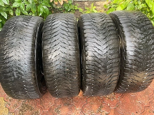 Set 4 roți / jante oțel cu anvelope iarnă 205/55 R16 VW Passat B6 - imagine 2