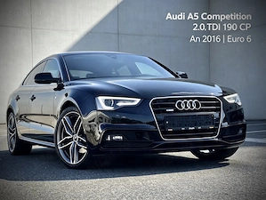 Audi a5 sportback 2.0 TDI 190 cp S line 2016