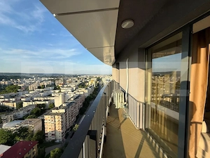Apartament LUX 2 camere open space, parcare subteran ,  West City Tower - imagine 9