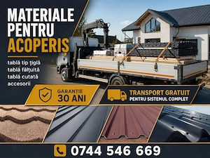 Acoperis compet cu garantie - Materiale & Montaj