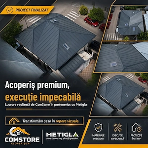 Tabla METIGLA pentru acoperis - Garantie, accesorii & Montaj