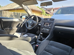 VW Golf 6 1.4TSI Navigatie SenzoriParcare Clima ÎncălzireScaune Alcantara DistribuțieSchimbata  - imagine 15