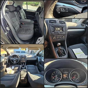VW Golf 6 1.4TSI Navigatie SenzoriParcare Clima ÎncălzireScaune Alcantara DistribuțieSchimbata  - imagine 19