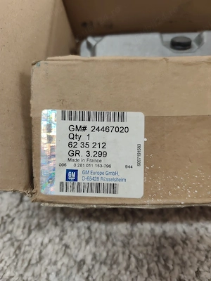 calculator motor Ecu Opel Astra G Zafira A 1.7 cdti GM 24467020 - imagine 3
