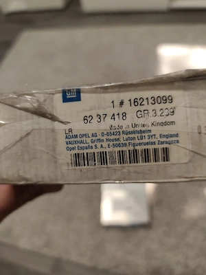 calculator motor Ecu Opel Corsa B Astra F GM 16213099 6237418 - imagine 3