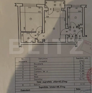 Apartament 2 camere, 43 mp, zona Calea Severinului - imagine 7
