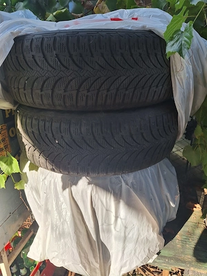 vand set rotii complete de iarna pentru dacia logan 185/65/15,