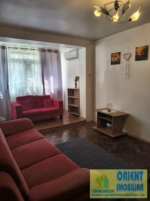 Tomis 1, Spital, de inchiriat apartament 3 camere, parter, mobilat - imagine 2