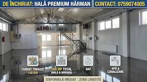 Hala 200 mp -Harman - jud Brasov -