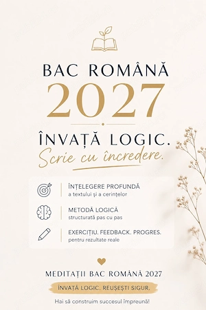 Pregatire BAC-Limba si literatura romana