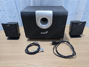 Sistem audio de PC 2.1 sunet de cristal,bass placut!
