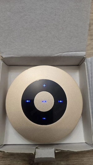 Boxă portabilă Keling A8 Bluetooth, AUX și card, aurie