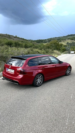 BMW e91 320d M-Paket (163 CP)   Roșu - imagine 4