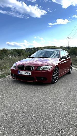 BMW e91 320d M-Paket (163 CP)   Roșu - imagine 5
