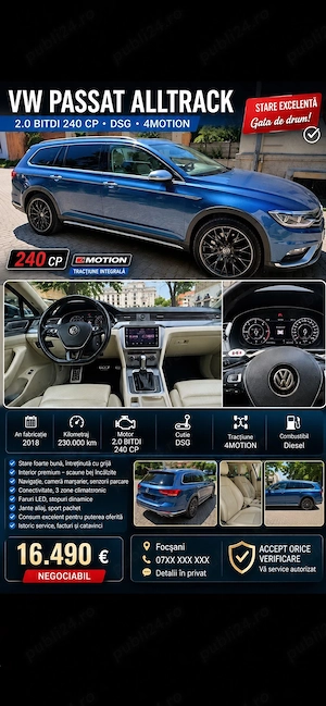 Volkswagen Passat Alltrack - imagine 8