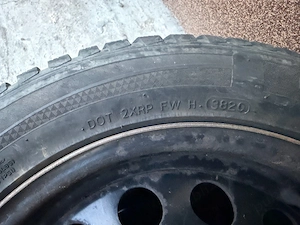 Jante BMW 16" tabla+ anvelope iarna + capace - imagine 4