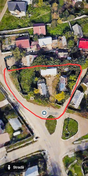 Teren 1280 mp Scheia, deschidere  3 drumuri, statie autobuz la poarta!