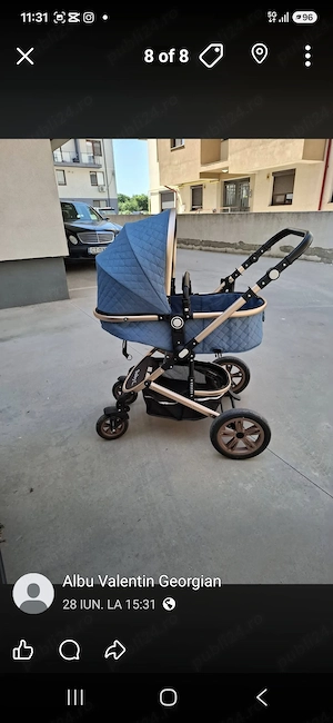 Vand carucior bebelus +scoica+gentuta