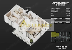AME Residence | Apartamente Noi cu 2 si 3 Camere - imagine 6
