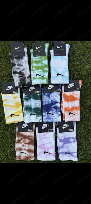 nike tie dye sosete