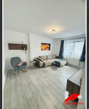 Apartament 2 camere decomandat complet mobilat Selimbar - imagine 5