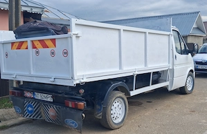 Ford transit 2.5 td basculare pe spate an 1999 in stare bună vând sau schimb   - imagine 3