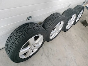 Jante aliaj originale vw-audi cu cauciucuri 205 55 16 - imagine 3