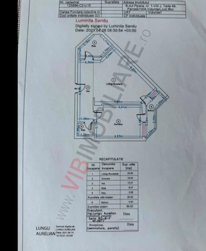 Apartament 2 camere Ambiance Residence - etaj 2 - 65 mp - parcare - imagine 20