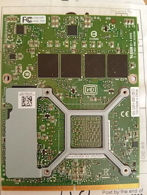 Placa video e GeForce GTX 680M, 4GB 256Bit GDDR5
