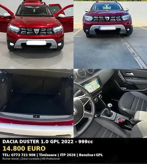 Dacia duster 2022