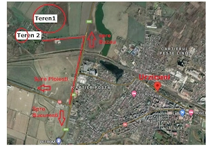 Oferta Bomba! Doar 3 Euro   mp.  Pachet teren industrial 15.2 Ha Intravilan curti constructii in Urz - imagine 3