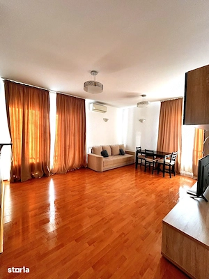  Închiriez Apartament cu 2 camere, parcare inclusă, Complex Răsărit de Soare - imagine 4