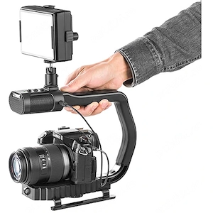 Stabilizator de cameră Sevenoak cu microfon încorporat MicRig Stereo