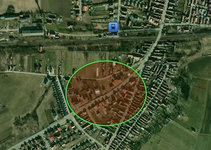 Teren intravilan 413 mp Cristian   autorizatie casa, proiect, toate utilitatile - imagine 3