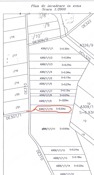  De Vânzare Teren Extravilan 2.200 mp   Sânmihaiu Român, Timiș Aproape de DJ591 C - imagine 3