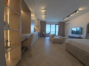 Prima închiriere Studio lux vedere lac parcare subterană Mamaia - imagine 4