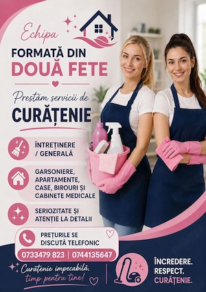 Servicii de curățenie 