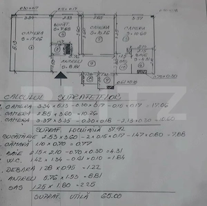 Apartament 3 camere, 65 mp, zona Mărăști - imagine 5