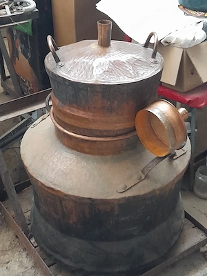 Vând cazan pt țuică de 110 litri