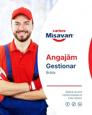 Gestionar depozit logistic - Braila