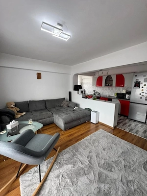 Apartament 2 camere | Etaj 1 | Mobilat și utilat | Centrală + AC noi - imagine 2