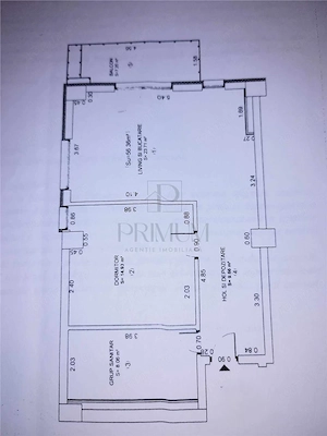 AEM - 2 Camere - Bloc nou - Etaj 2 cu LIFT - - imagine 6